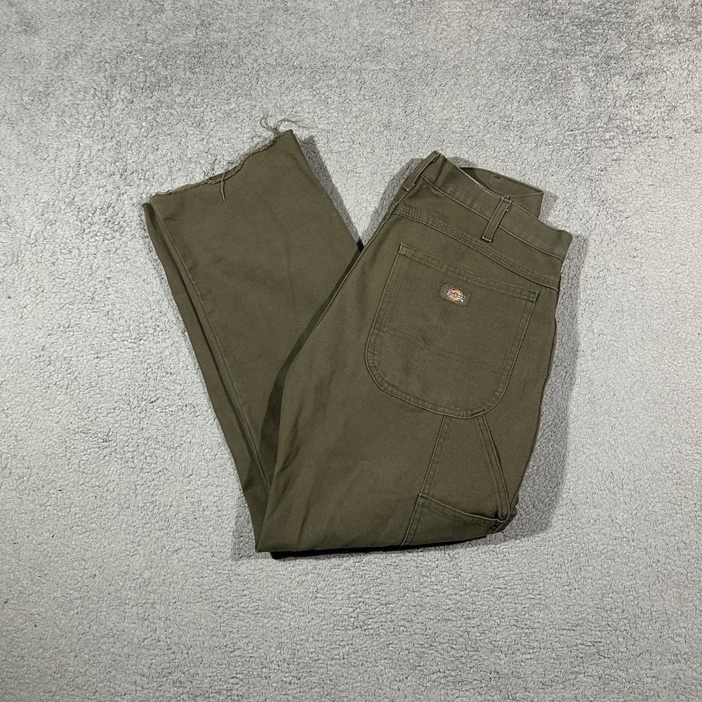 Dickies Men's 32x30 Sanded Duck Relaxed-Fit Straight Leg Carpenter Jeans #2969